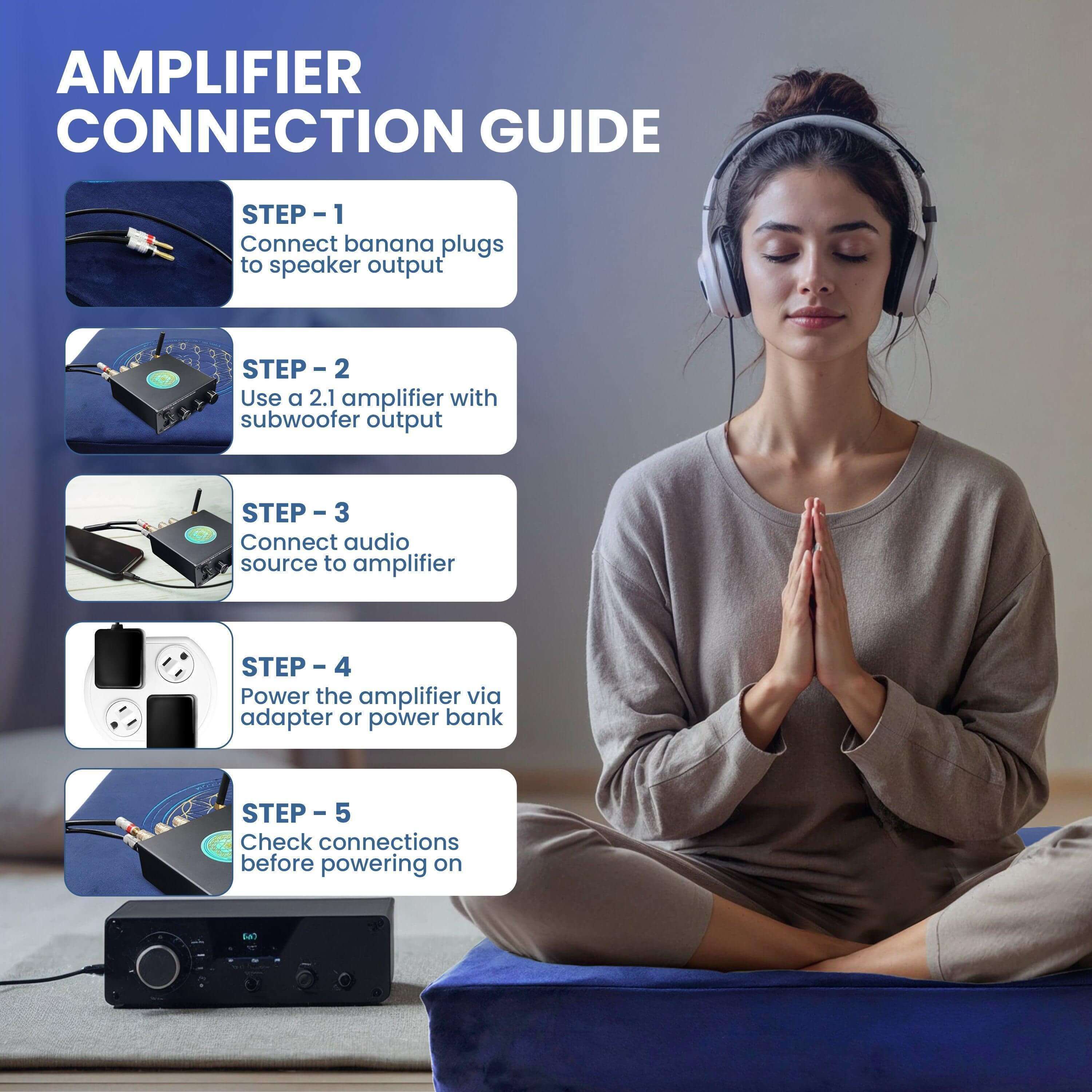 Premium Vibroacoustic Therapy Meditation Cushion Bundle - Image 5